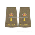 High Quality Personalized Embroidery Epaulettes